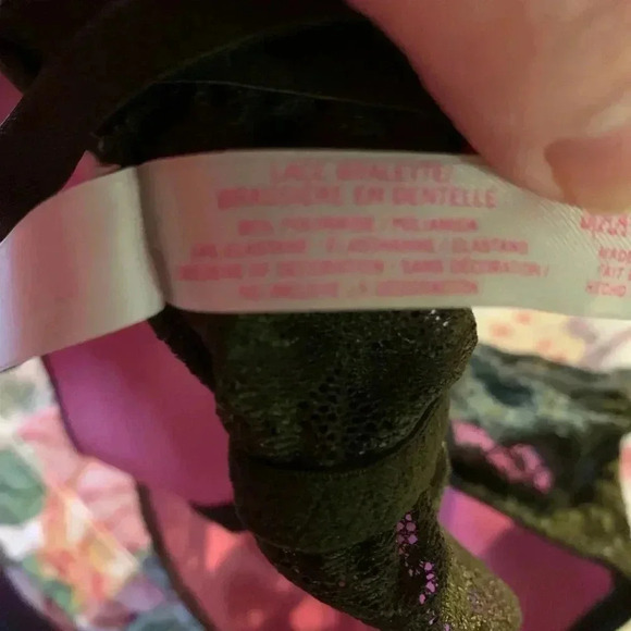 Pink Victoria Secret Women’s Green Bra Size Small C Cup Size A - Picture 12 of 13